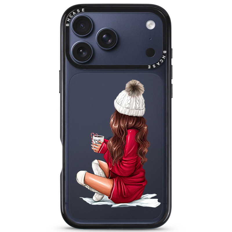 Winter Chill Brown Hair iPhone 17 Pro Tok