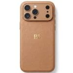 BHcase Camera Leather Monogram Brown iPhone 17 Pro Max Tok