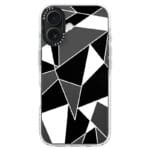 Black White Geometric iPhone 16 Tok - Image 2