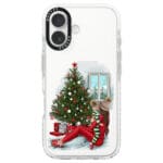 Christmas Mom Brown Hair iPhone 16 Tok - Image 2