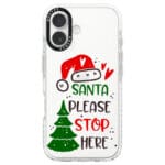 Santa Please Stop Here iPhone 16 Tok - Image 2