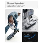 Spigen Ultra Hybrid S Mag MagSafe Galaxy S 26 Ultra Clear / White Tok