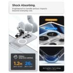 Spigen Ultra Hybrid S Mag MagSafe Galaxy S 26 Ultra Clear / White Tok