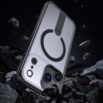 Hybrid Armor X With MagSafe Compatible Stand Black iPhone 17 Pro Tok