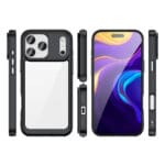 Outer Space Black Transparent iPhone 17 Pro Tok