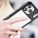 Outer Space Black Transparent iPhone 17 Pro Tok