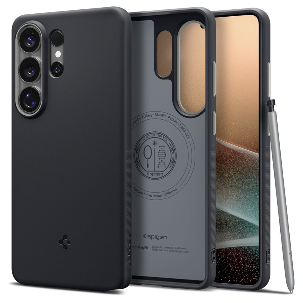 Spigen Nano Pop Mag MagSafe Galaxy S 26 Ultra Black Sesame Tok