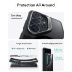 ESR Classic Hybrid Kickstand MagSafe Galaxy S 26 Ultra Clear / Black Tok