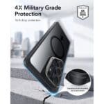 ESR Classic Hybrid Kickstand MagSafe Galaxy S 26 Ultra Clear / Black Tok