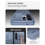 Spigen Optik Armor Galaxy S 26 Ultra Light Blue Tok