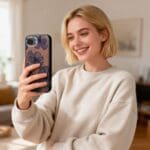 Tech-Protect Lamano MagSafe Velvet Night iPhone 17e / 16 e Tok