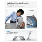 Spigen Ultra Hybrid S Mag MagSafe Galaxy S 26 Ultra Clear / White Tok