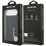 AMG Silicone Oversize Rhombs MagSafe Black iPhone 17 Air Tok