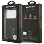 AMG Silicone Oversize Rhombs MagSafe Black iPhone 17 Pro Tok