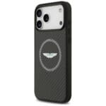 Aston Martin HC Kevlar Counter Design MagSafe Black iPhone 17 Pro Max Tok