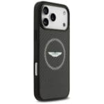 Aston Martin HC Kevlar Counter Design MagSafe Black iPhone 17 Pro Max Tok