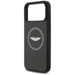 Aston Martin HC Kevlar Counter Design MagSafe Black iPhone 17 Pro Max Tok