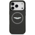 Aston Martin HC Kevlar Counter Design MagSafe Black iPhone 17 Pro Tok