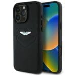 Aston Martin HC Leather Victory Design to Black iPhone 16 Pro Tok