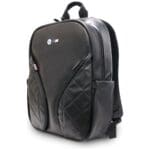 Backpack BMW Carbon Pockets & Metal Logo 16" Black