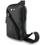 Bag BMW Carbon Pockets & Metal Logo 10" Black