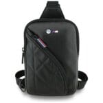 Bag BMW Carbon Pockets & Metal Logo 10" Black