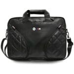 Bag BMW Carbon Pockets & Metal Logo 16" Black