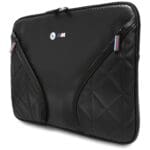 Bag BMW Carbon Pockets & Metal Logo Sleeve 16" Black