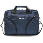 Bag BMW Nylom Pockets & Metal Logo 16" Navy