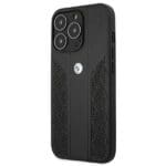 BMW BMHCP13LRSPPK Black Hardcase Leather Curve Perforate iPhone 13/13 Pro Tok