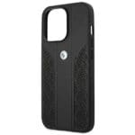 BMW BMHCP13LRSPPK Black Hardcase Leather Curve Perforate iPhone 13/13 Pro Tok