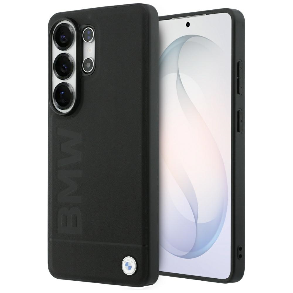 BMW Leather Hot Stamp MagSafe Black Samsung Galaxy S26 Ultra Tok