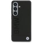 BMW Leather Hot Stamp MagSafe Plus Black Samsung Galaxy S26 Tok