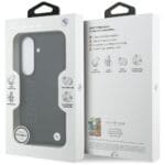 BMW Leather Hot Stamp MagSafe Plus Black Samsung Galaxy S26 Tok