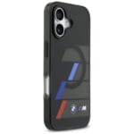 BMW M IML Metal Buttons Tricolor Lines MagSafe Black iPhone 17 Tok