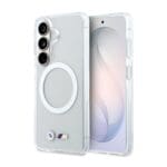 BMW M IML Metal Logo Magnetic Transparent Samsung Galaxy S26 Tok