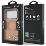 BMW M IML Metal Logos MagSafe Orange iPhone 17 Pro Tok