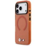 BMW M IML Shockproof Metal Logos MagSafe Orange iPhone 17 Pro Max Tok