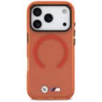 BMW M IML Shockproof Metal Logos MagSafe Orange iPhone 17 Pro Tok