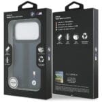 BMW M Perforated Stripe Logo MagSafe Navy Blue iPhone 17 Pro Tok