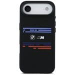 BMW M Silicon Horizontal Line MagSafe Black iPhone 17 Air Tok