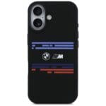 BMW M Silicon Horizontal Line MagSafe Black iPhone 17 Tok