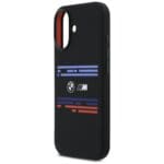 BMW M Silicon Horizontal Line MagSafe Black iPhone 17 Tok