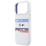 BMW M Silicon Horizontal Line MagSafe White iPhone 17 Pro Tok