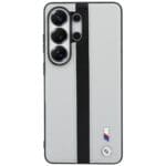 BMW Perforated Stripe Logo MagSafe Grey Samsung Galaxy S26 Ultra Tok