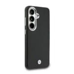 BMW Signature PU Leather Metal Logo Magnetic Black Samsung Galaxy S26 Plus Tok