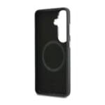 BMW Signature PU Leather Metal Logo Magnetic Black Samsung Galaxy S26 Plus Tok