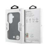 BMW Signature PU Leather Metal Logo Magnetic Black Samsung Galaxy S26 Plus Tok