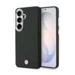 BMW Signature PU Leather Metal Logo Magnetic Black Samsung Galaxy S26 Tok