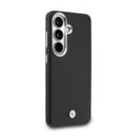 BMW Signature PU Leather Metal Logo Magnetic Black Samsung Galaxy S26 Tok